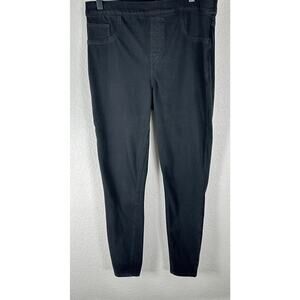 Spanx Black Jean-ish Leggings Pull-On Skinny Pants Women’s (XL/1X)
